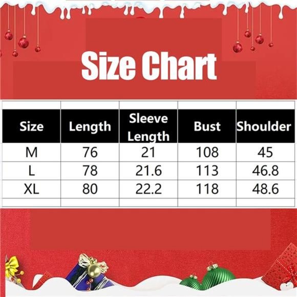 Men's Christmas Sweatshirt Crewneck Sweater Long Sleeve Pullover NWT RED - Picture 3 of 3